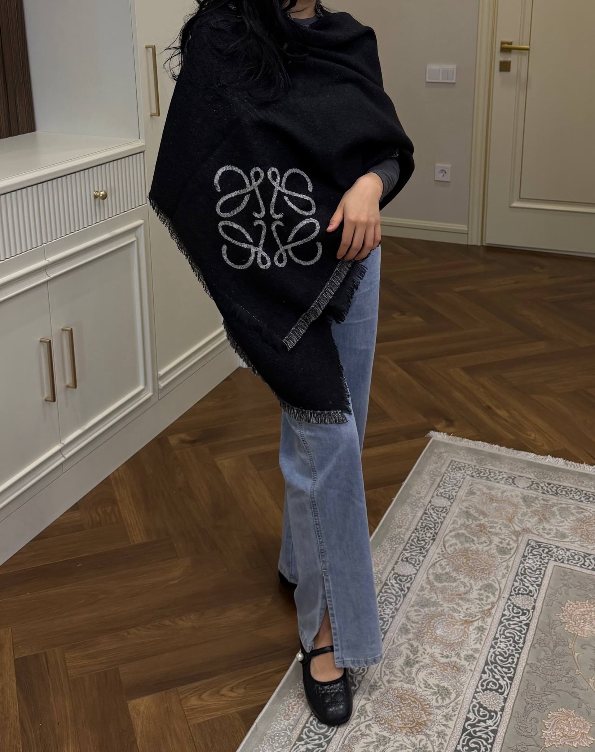 Velour zip hudi