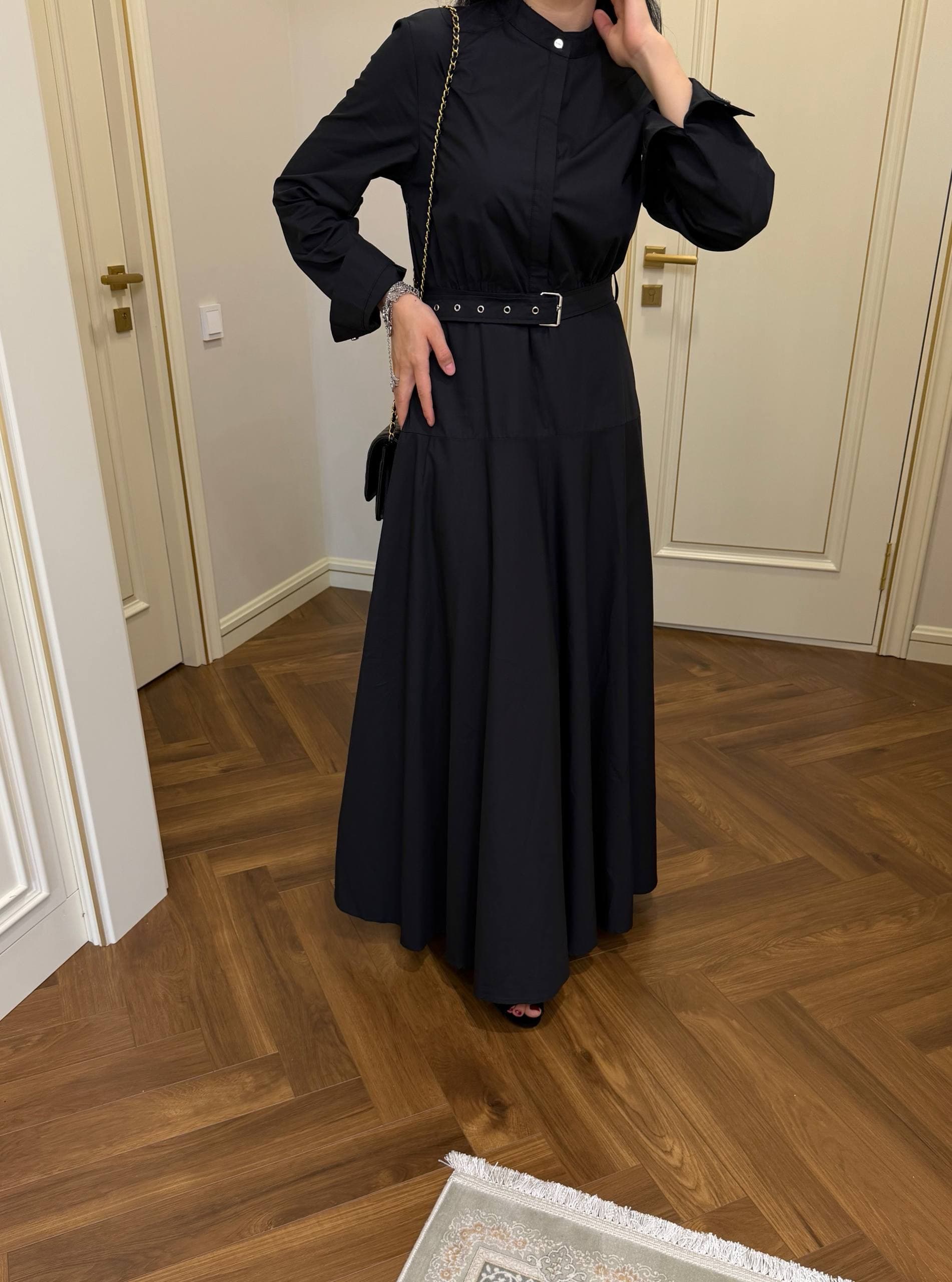 Stegana yelkama sumka — Ivory