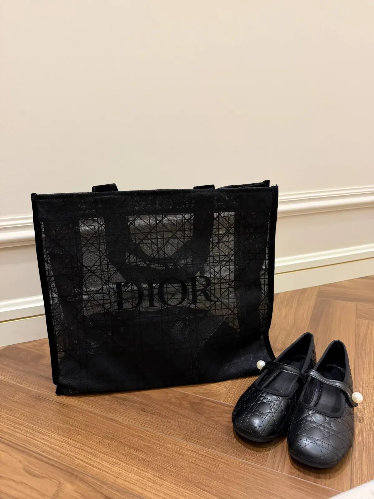 Marvaridli qora balet tufli — 1 / 1