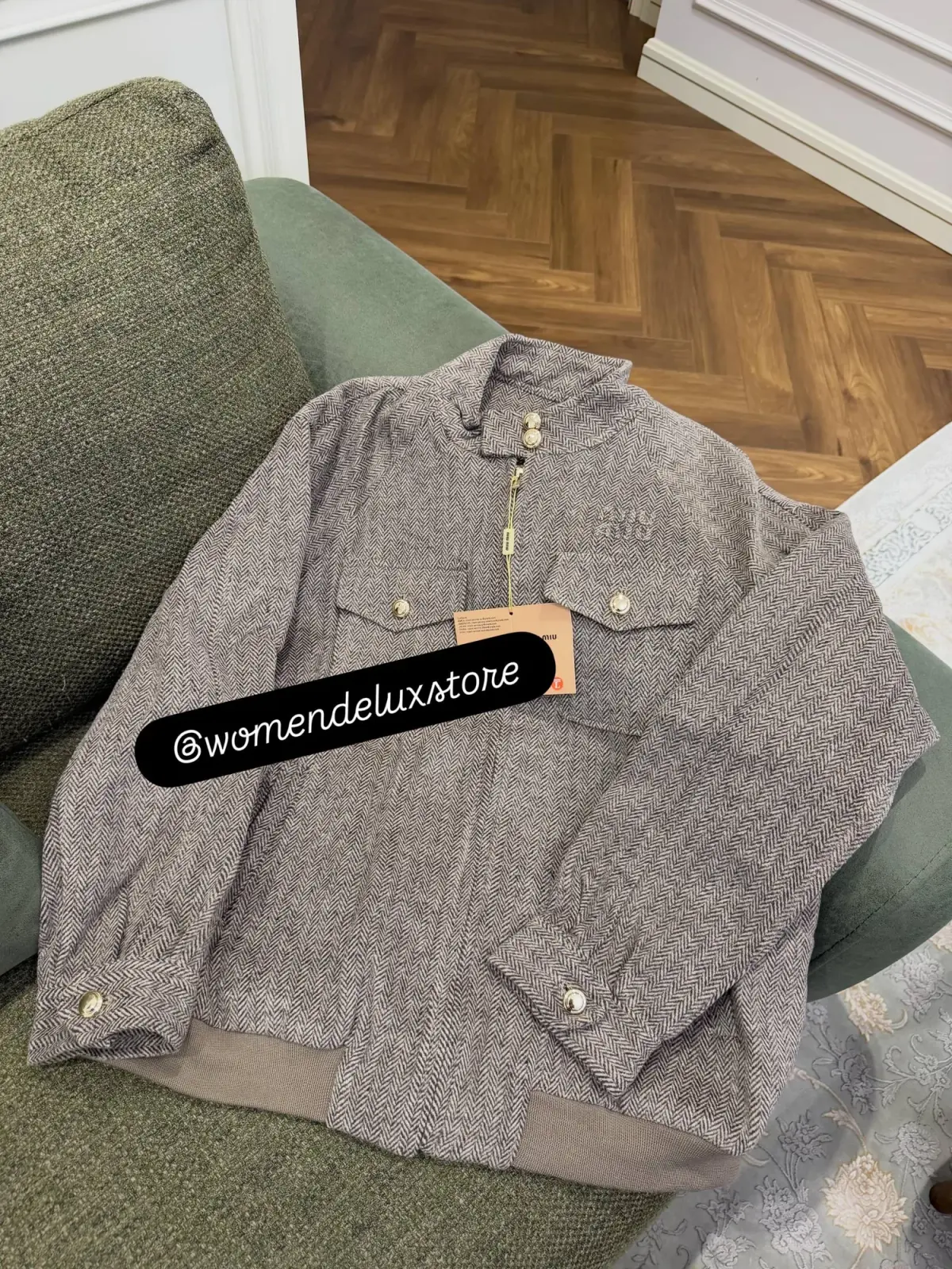 Tvid bomber-kurtka — 1 / 2