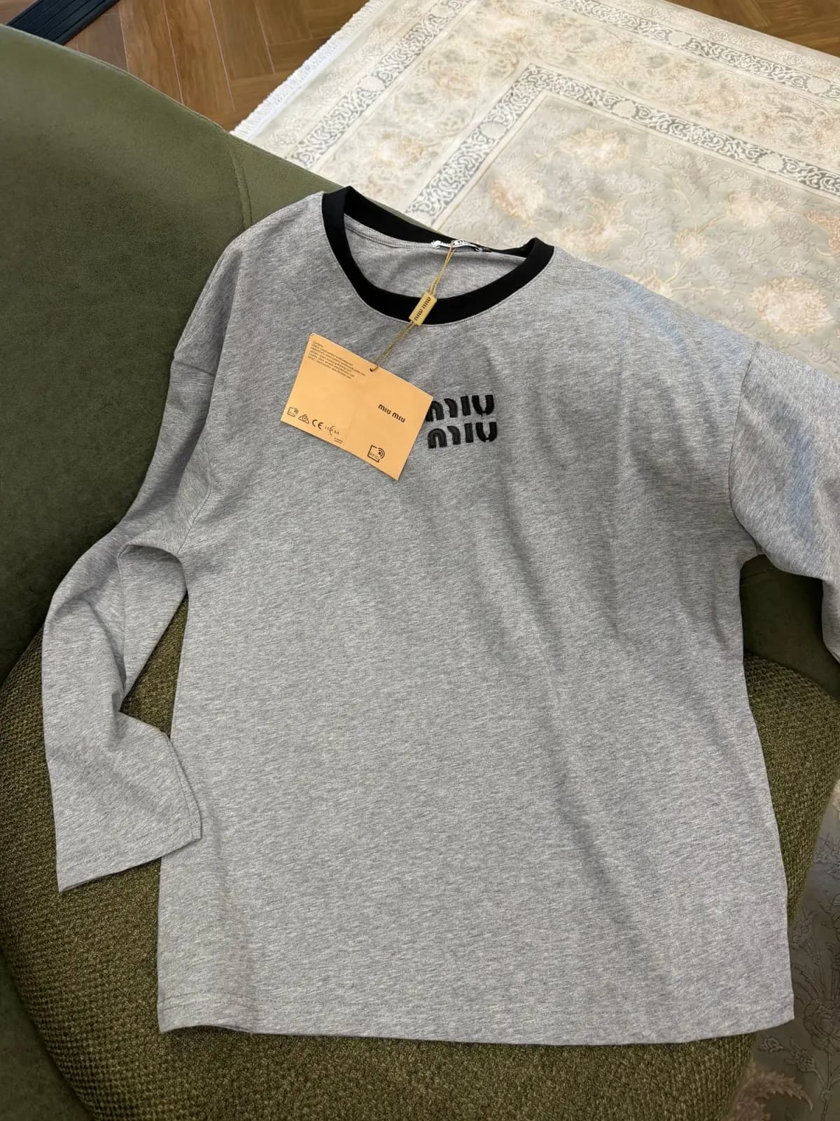 Grey Logo Longsleeve